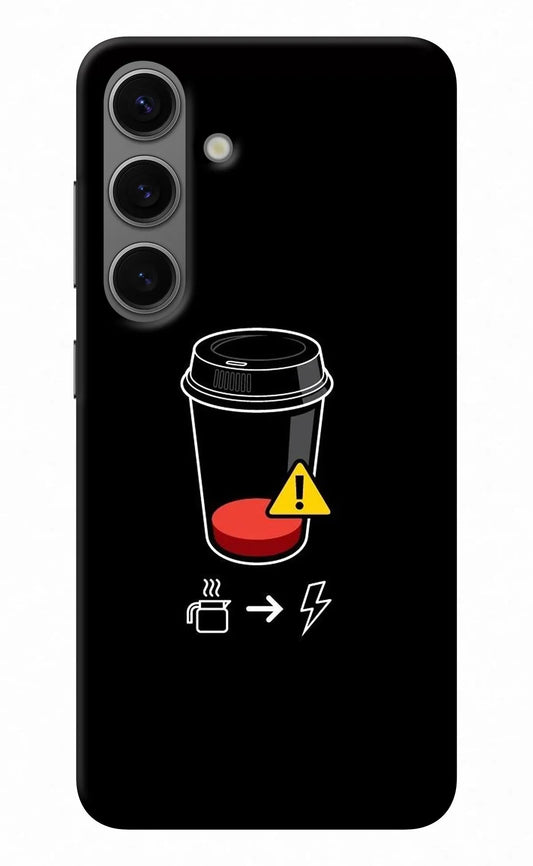 Coffee Samsung S24 Plus Back Cover