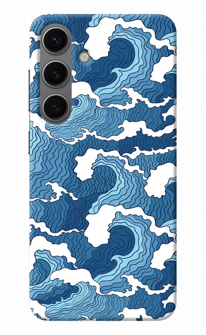 Blue Waves Samsung S24 Plus Back Cover