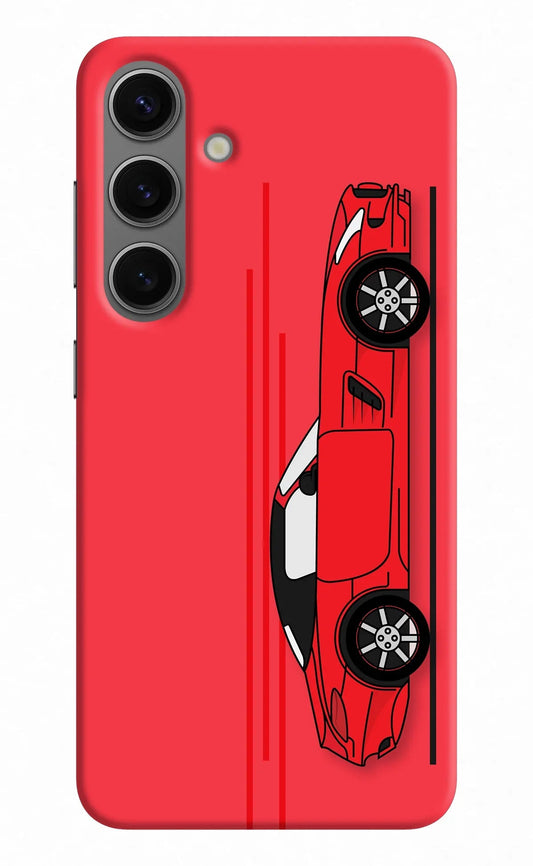Red Velocity Samsung S24 Plus Back Cover