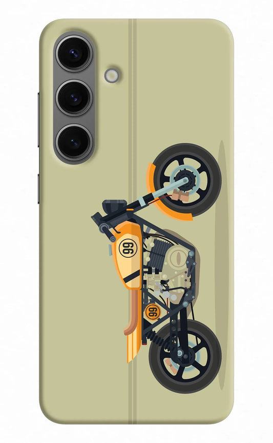 Vertical Speedster Samsung S24 Plus Back Cover