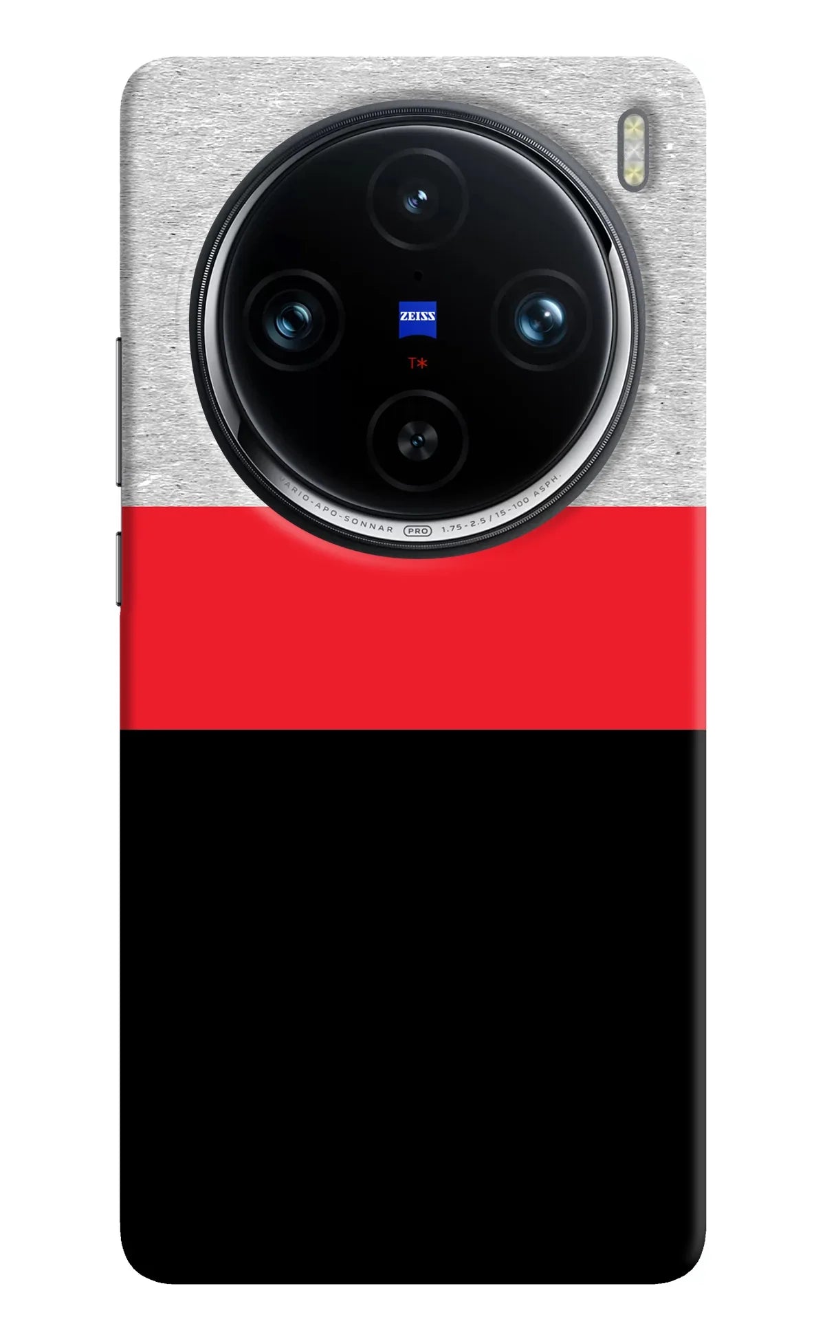 Tri Color Pattern Vivo X100 Pro Back Cover