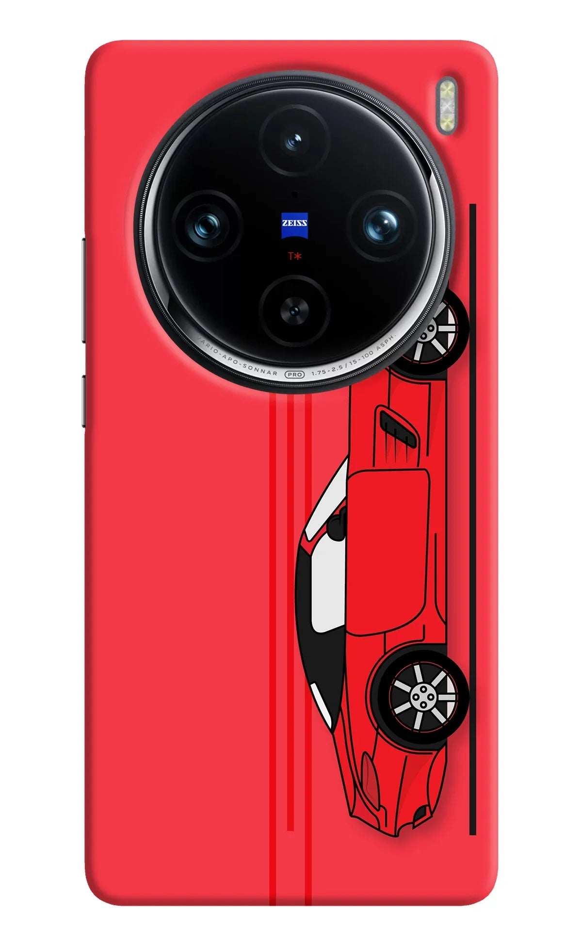 Red Velocity Vivo X100 Pro Back Cover
