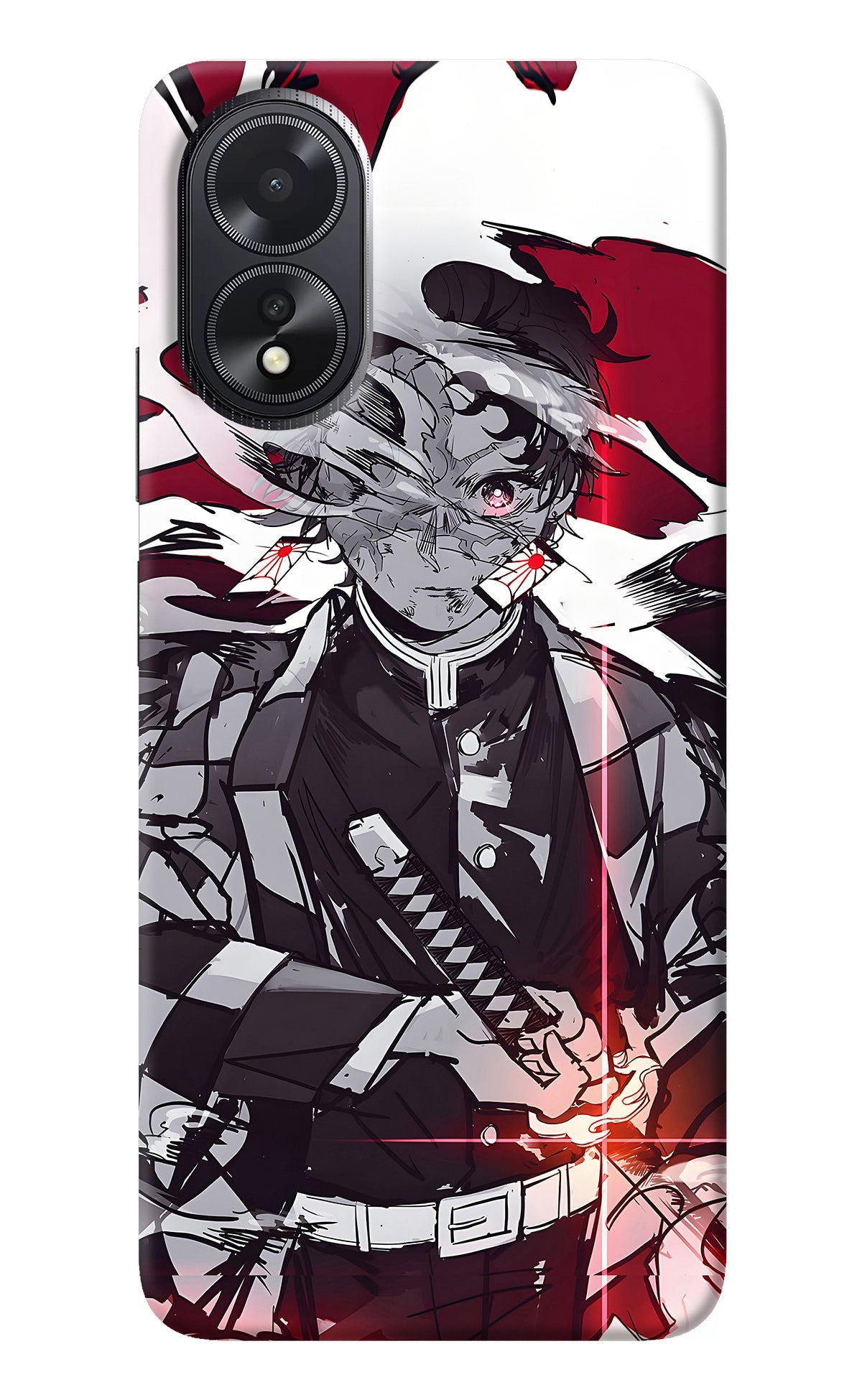 Demon Slayer Oppo A18/Oppo A38 Back Cover