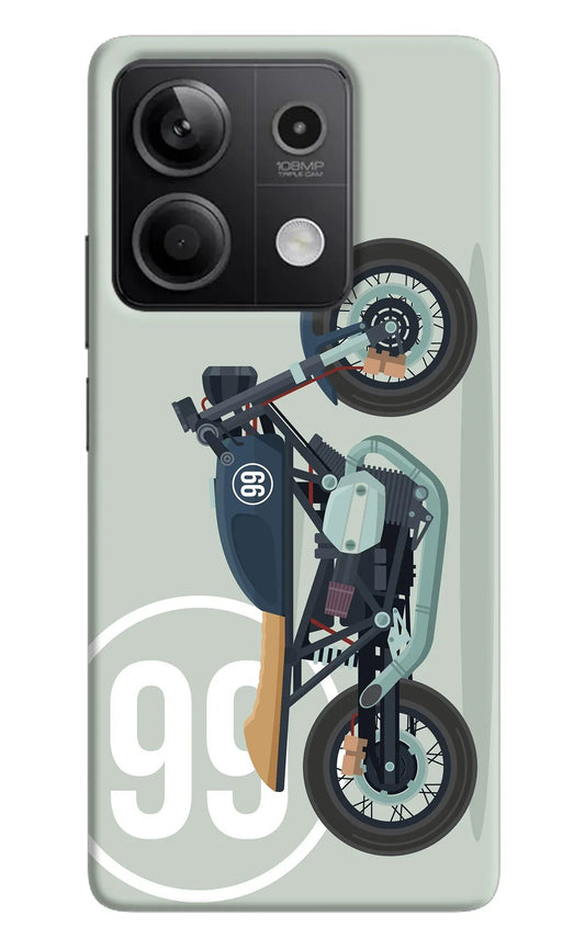 Classic Cafe Racer 99 Redmi Note 13 5G Back Cover