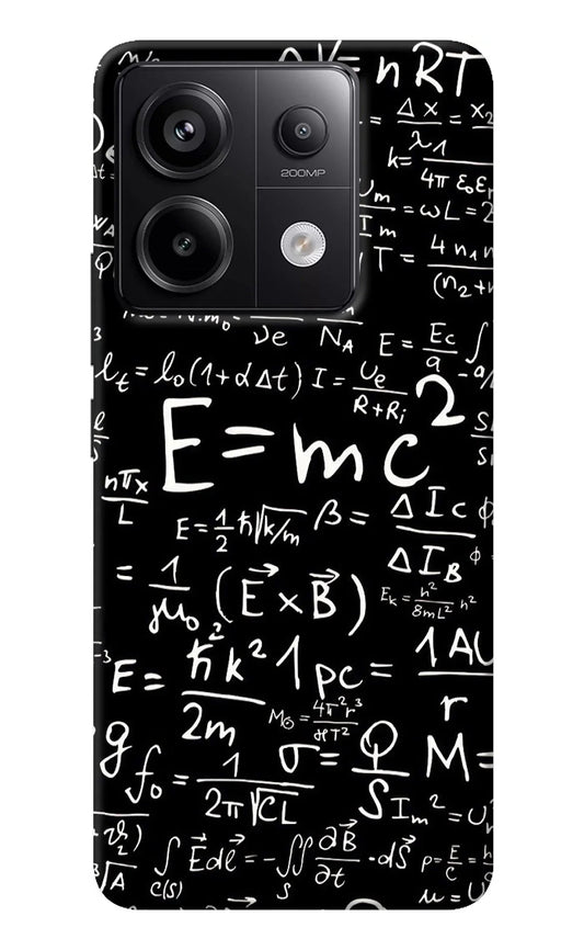 Physics Formula Redmi Note 13 Pro 5G Back Cover