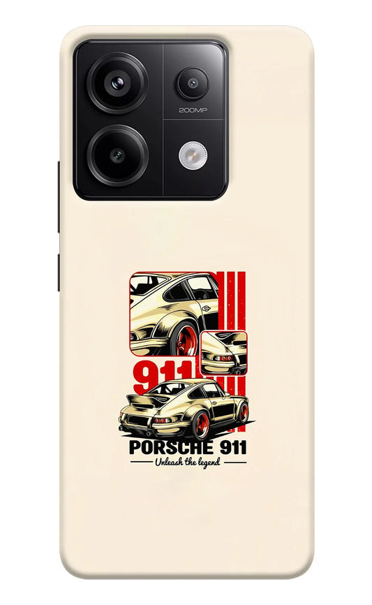 Classic Porsche 911 Redmi Note 13 Pro 5G Back Cover