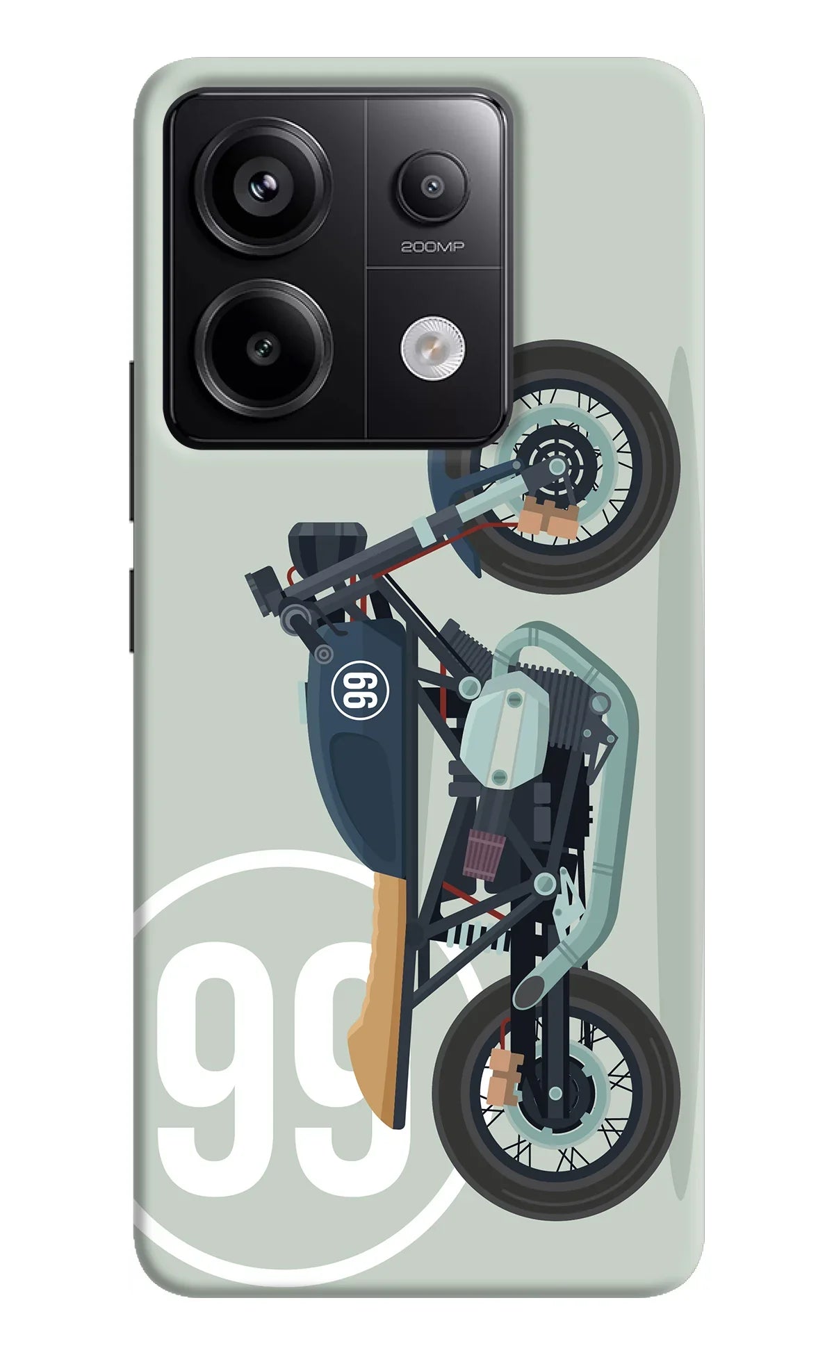 Classic Cafe Racer 99 Redmi Note 13 Pro 5G Back Cover