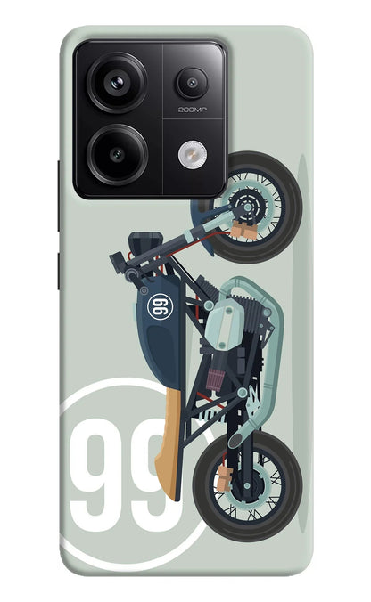Classic Cafe Racer 99 Redmi Note 13 Pro 5G Back Cover
