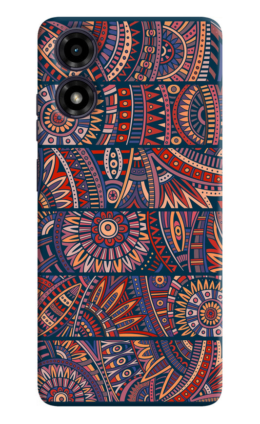 African Culture Design Moto G04 Back Cover