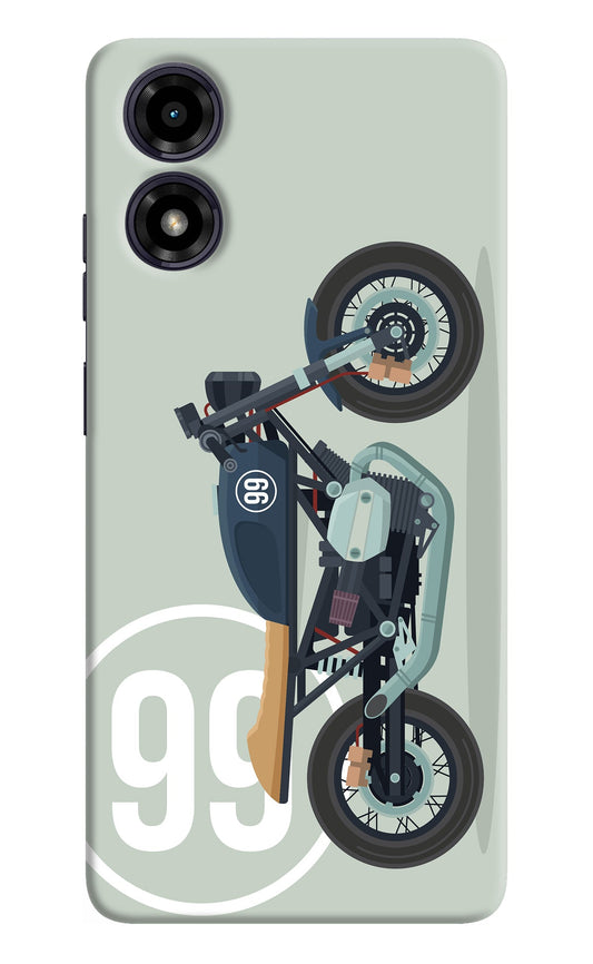 Classic Cafe Racer 99 Moto G04 Back Cover