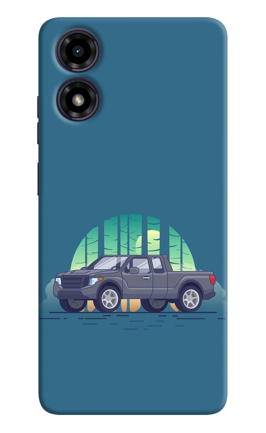 Retro Garage Vibe Moto G04 Back Cover