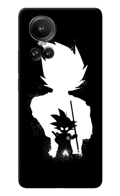 Goku Shadow Oppo Reno10 5G/10 Pro 5G Back Cover