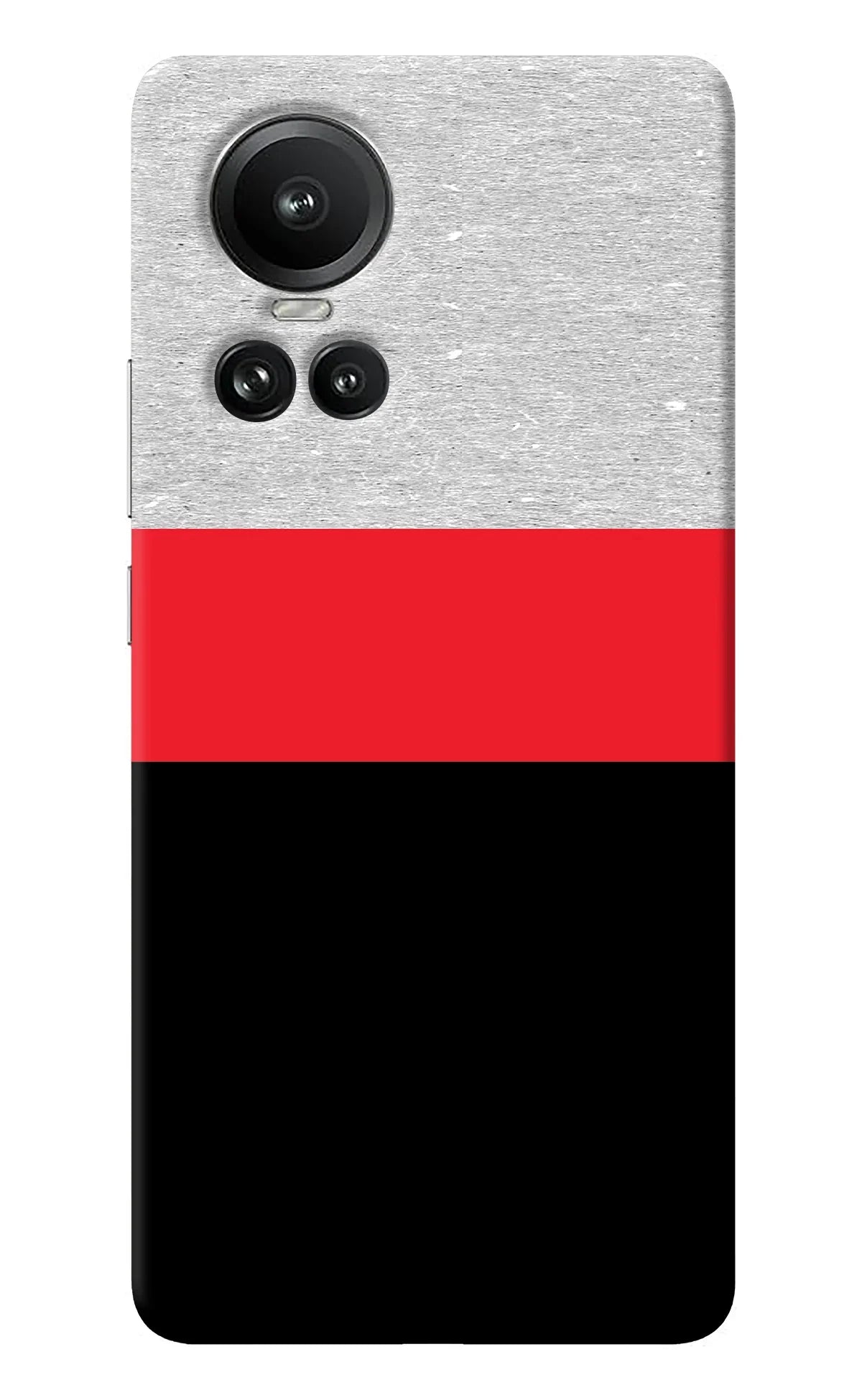 Tri Color Pattern Oppo Reno10 5G/10 Pro 5G Back Cover