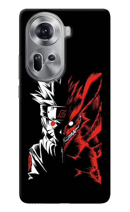 Naruto Two Face Oppo Reno11 Back Cover