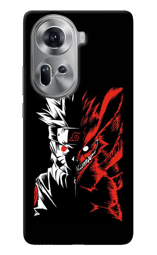 Naruto Two Face Oppo Reno11 Back Cover