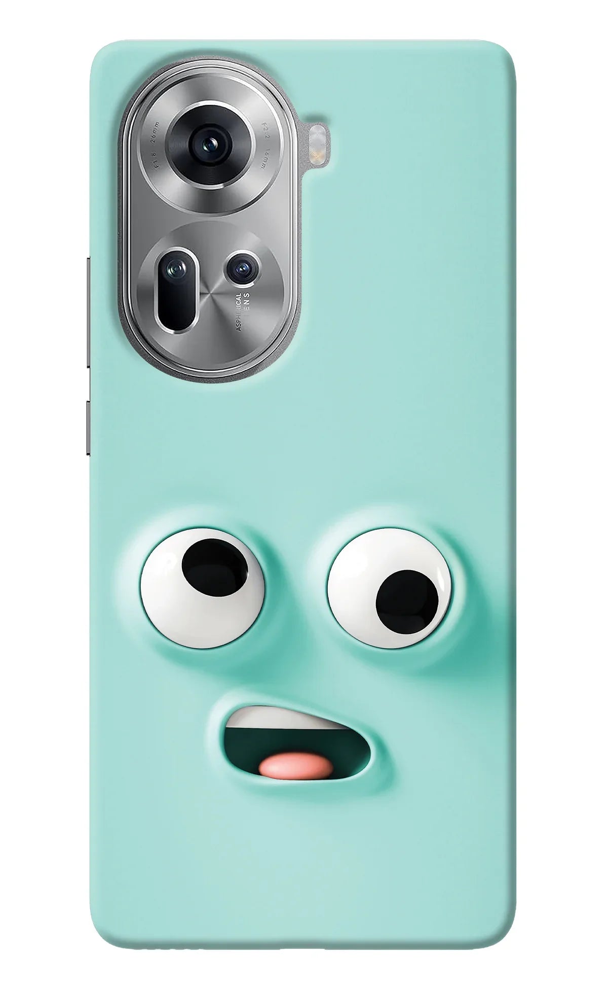 Funny Cartoon Oppo Reno11 Back Cover