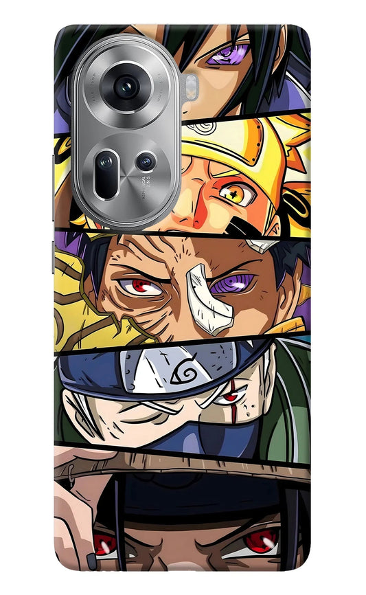 Naruto Character Oppo Reno11 Back Cover