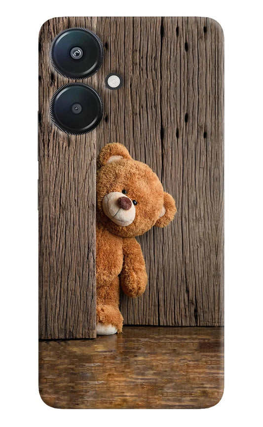 Teddy Wooden Redmi 13C 5G Back Cover