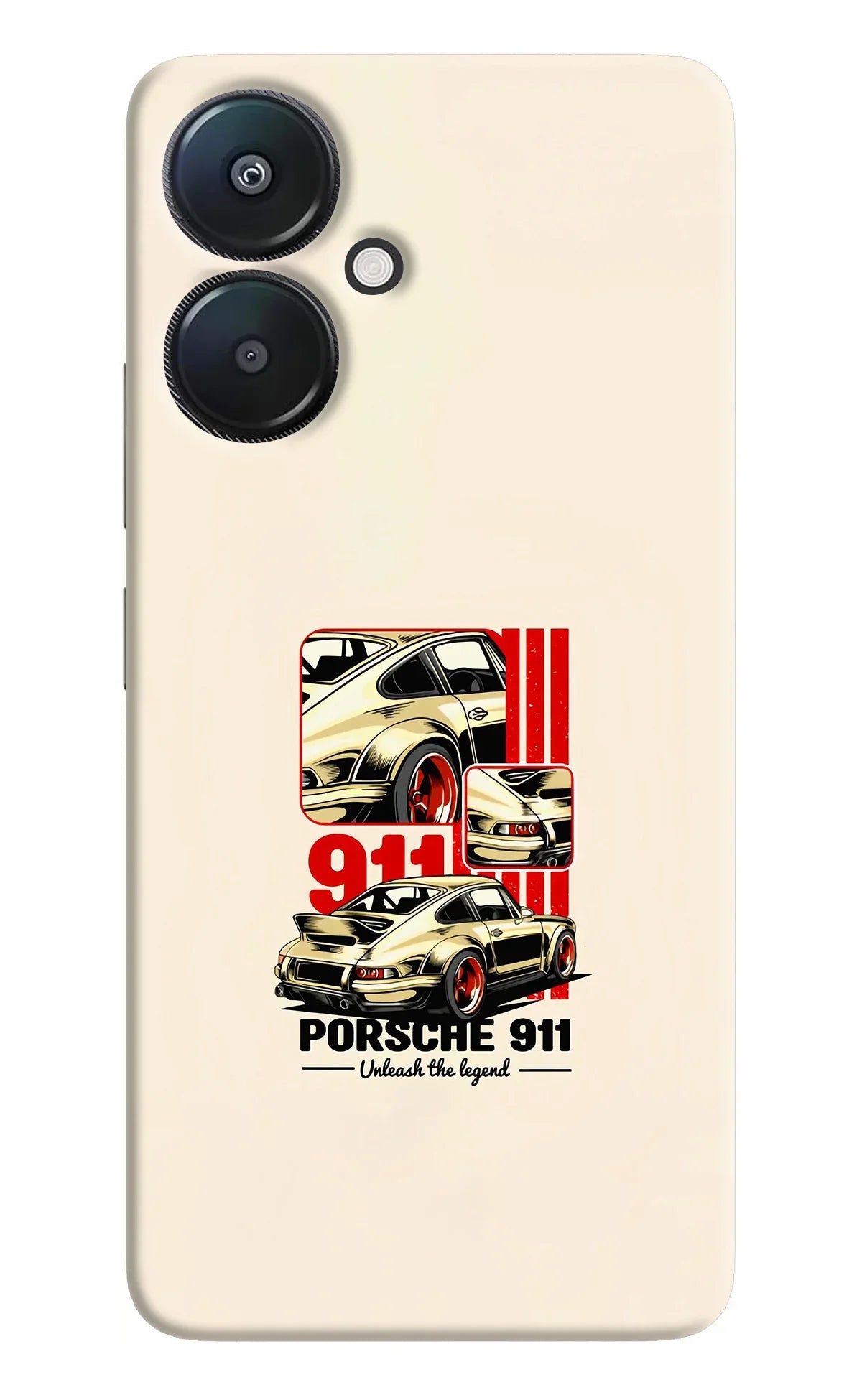 Classic Porsche 911 Redmi 13C 5G Back Cover
