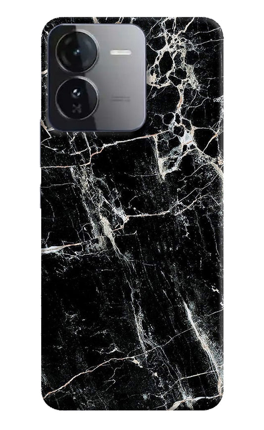Black Marble Texture iQOO Z9 5G Back Cover