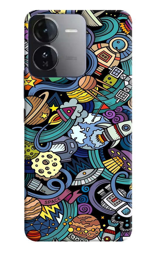 Space Abstract iQOO Z9 5G Back Cover