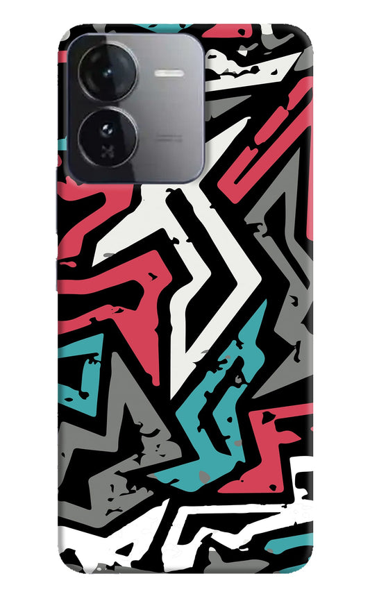 Geometric Graffiti iQOO Z9 5G Back Cover