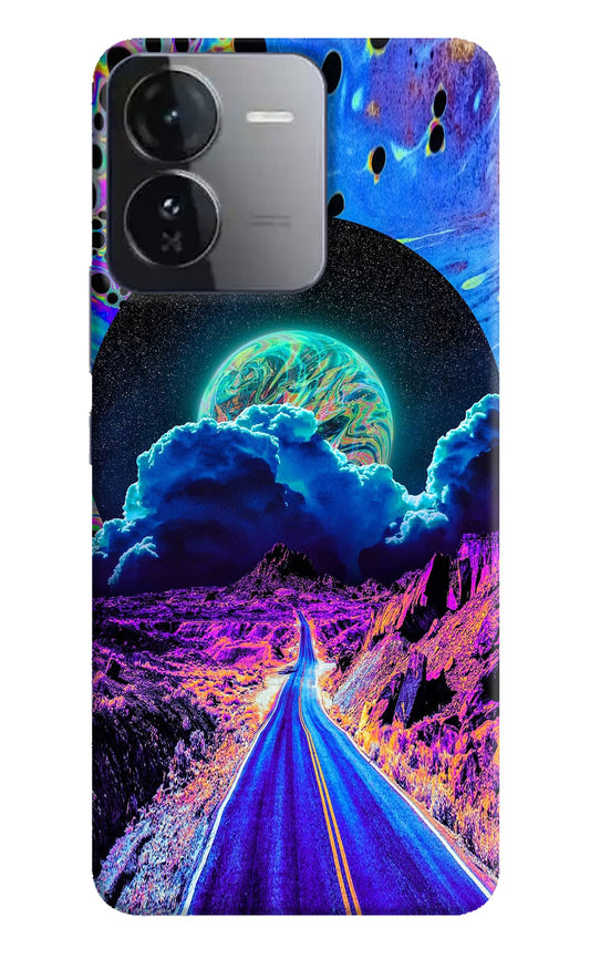 Psychedelic Painting iQOO Z9 5G Back Cover