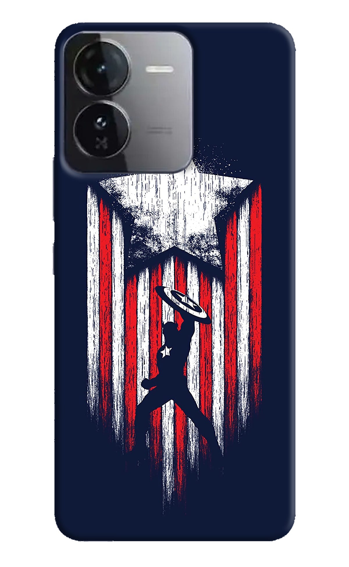 Captain America Marvel Art iQOO Z9 5G Back Cover