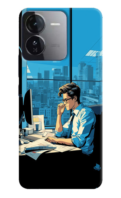 Focused Hustler (AI Generated) iQOO Z9 5G Back Cover