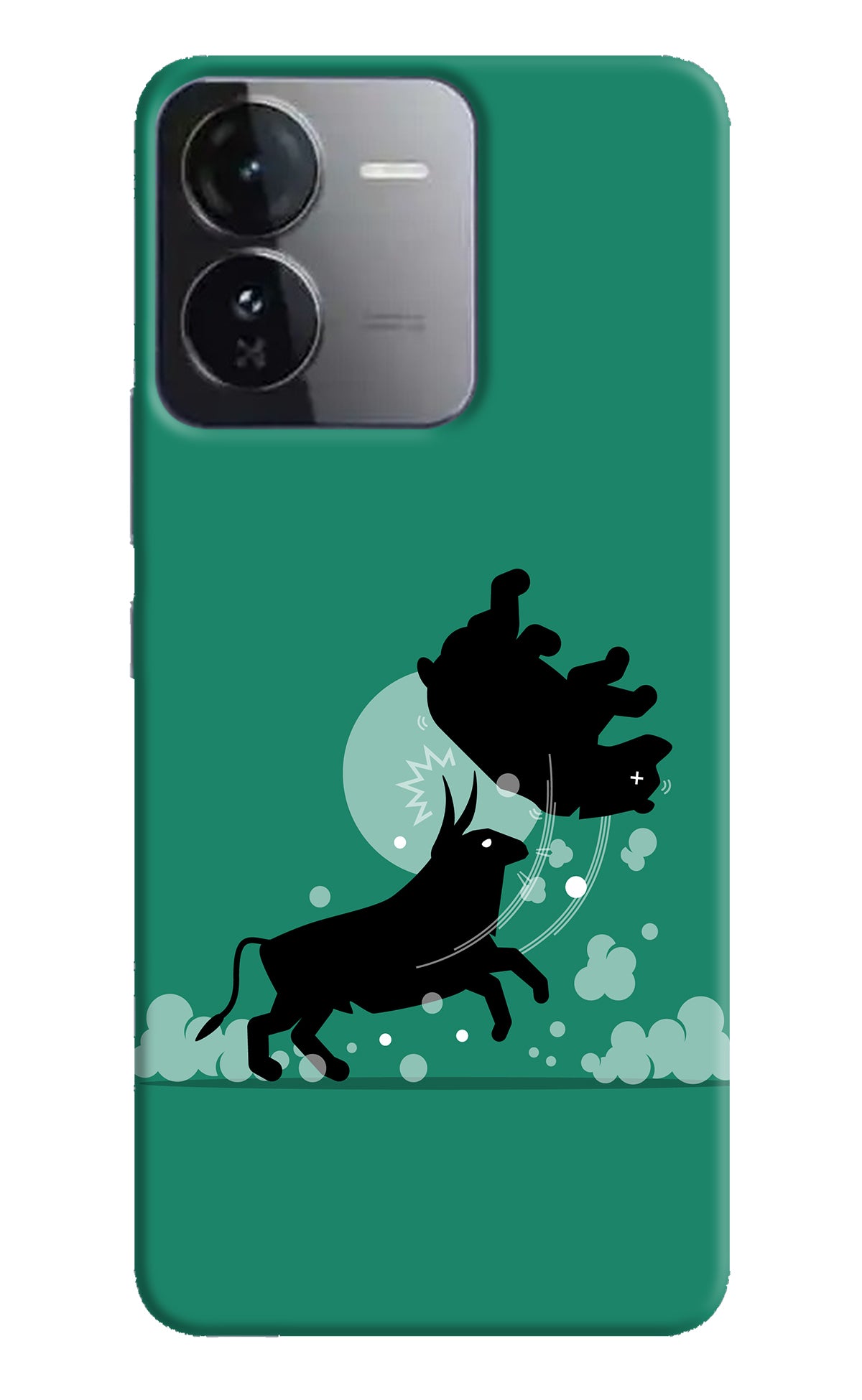 Bull Conqueror iQOO Z9 5G Back Cover