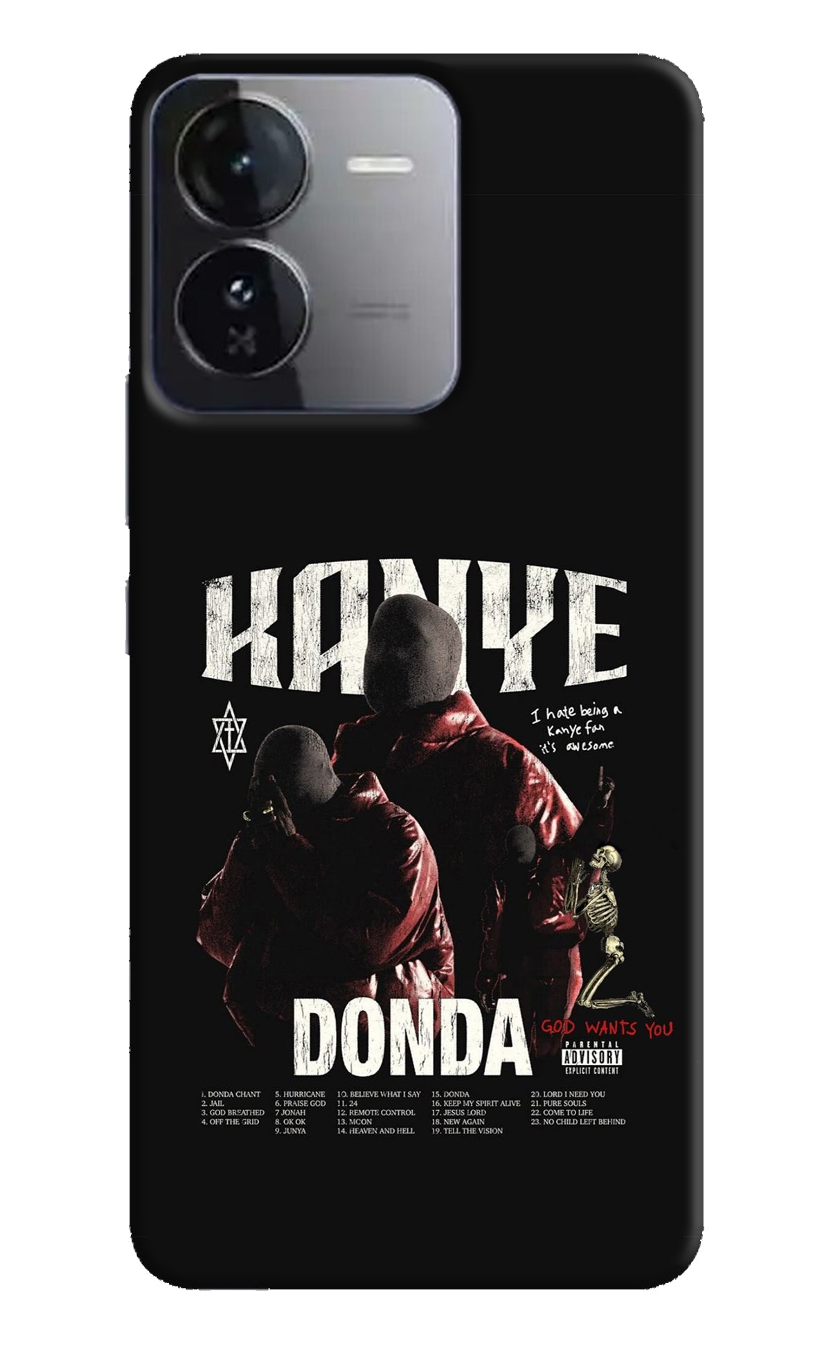 Donda Kanye West iQOO Z9 5G Back Cover