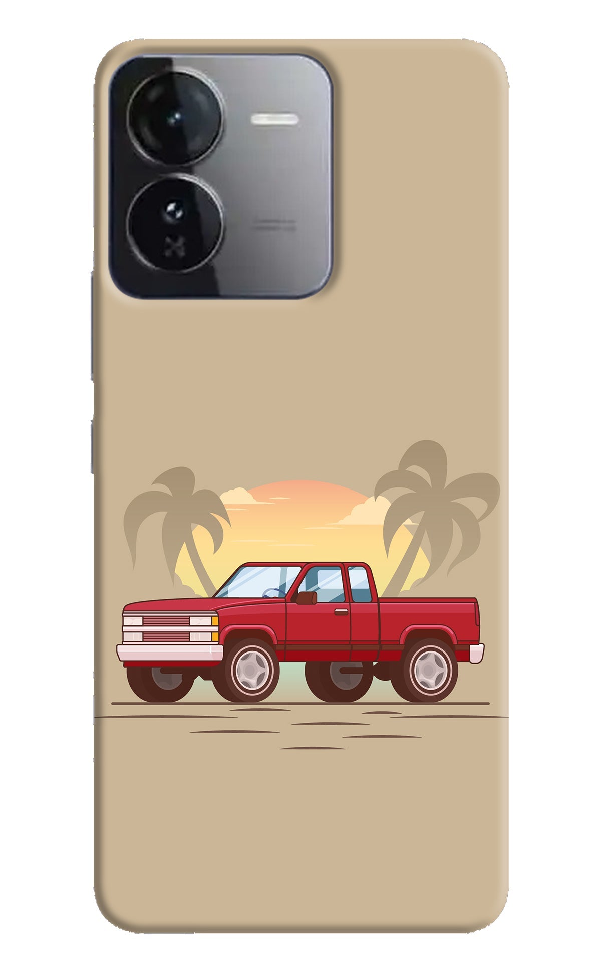 Desert Classic Drive iQOO Z9 5G Back Cover
