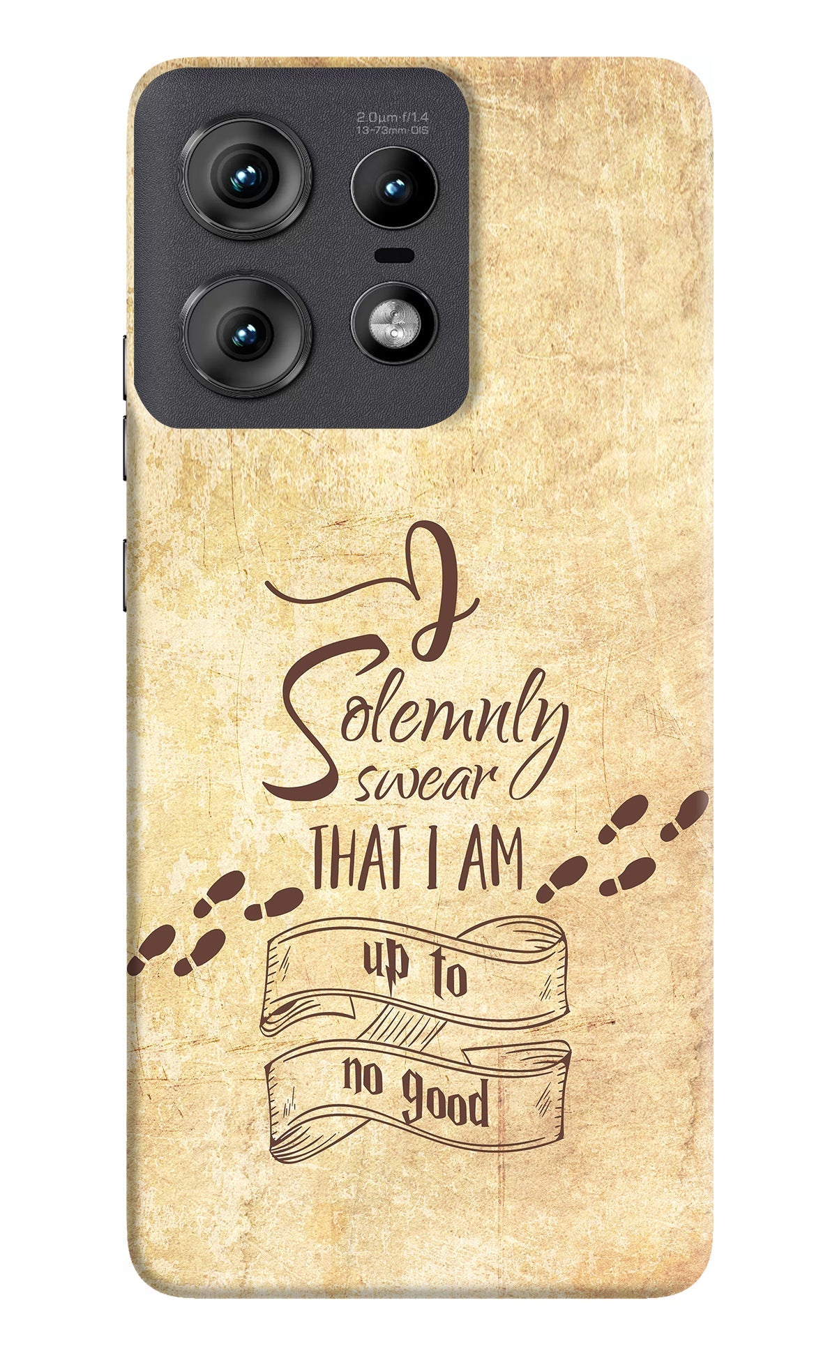 I Solemnly swear that i up to no good Moto Edge 50 Pro 5G Back Cover