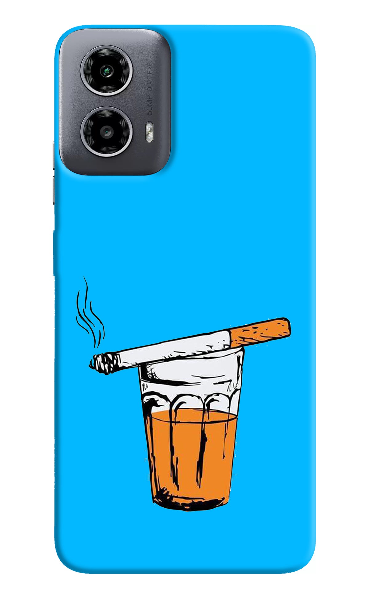 Chai Sutta Moto G34 5G Back Cover