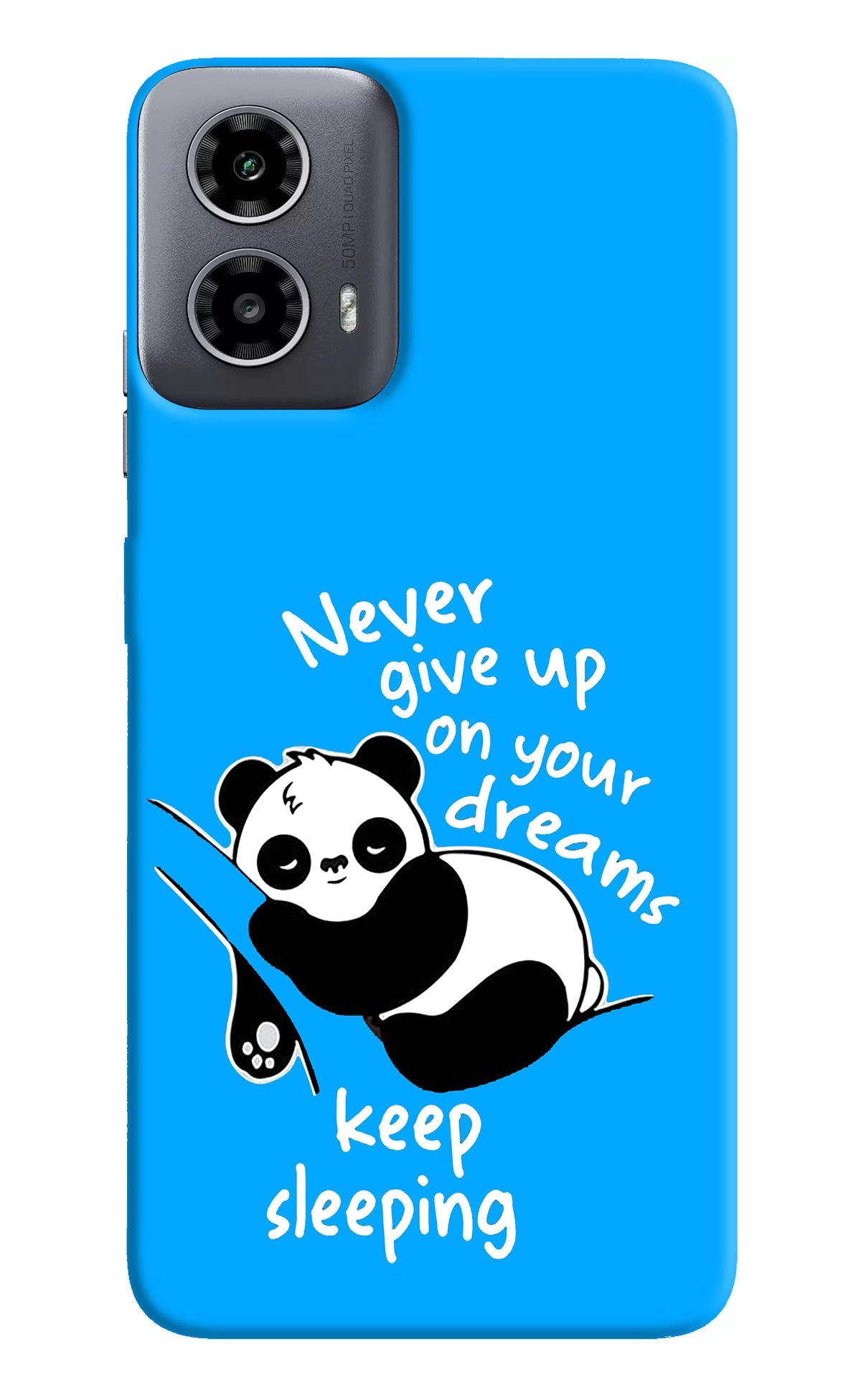 Keep Sleeping Moto G34 5G Back Cover