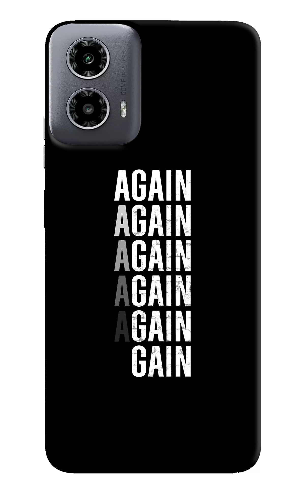 Again Again Gain Moto G34 5G Back Cover