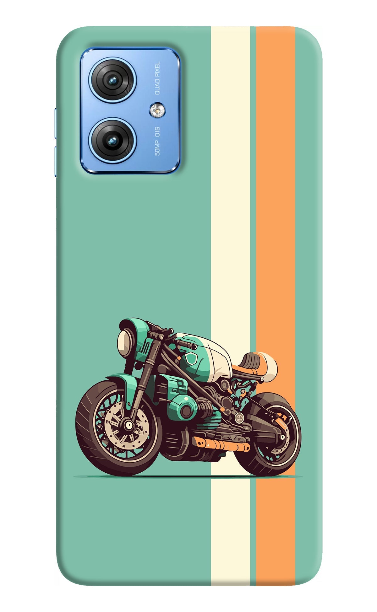 Striped Moto Drift Moto G64 5G Back Cover