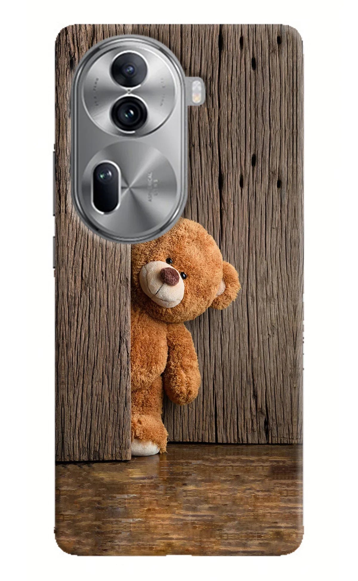 Teddy Wooden Oppo Reno11 Pro 5G Back Cover