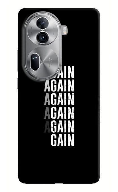 Again Again Gain Oppo Reno11 Pro 5G Back Cover