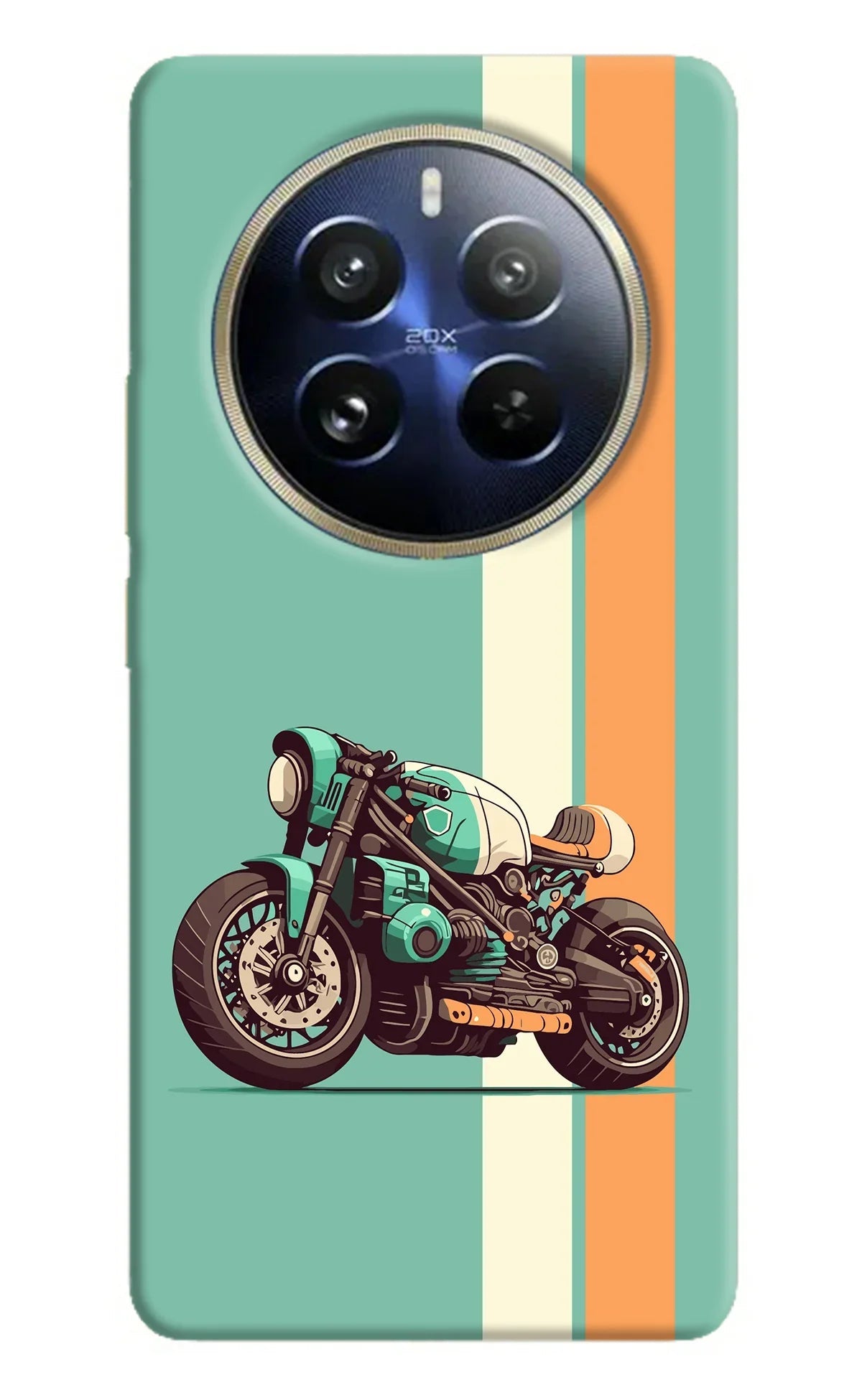 Striped Moto Drift Realme P1 Pro 5G Back Cover