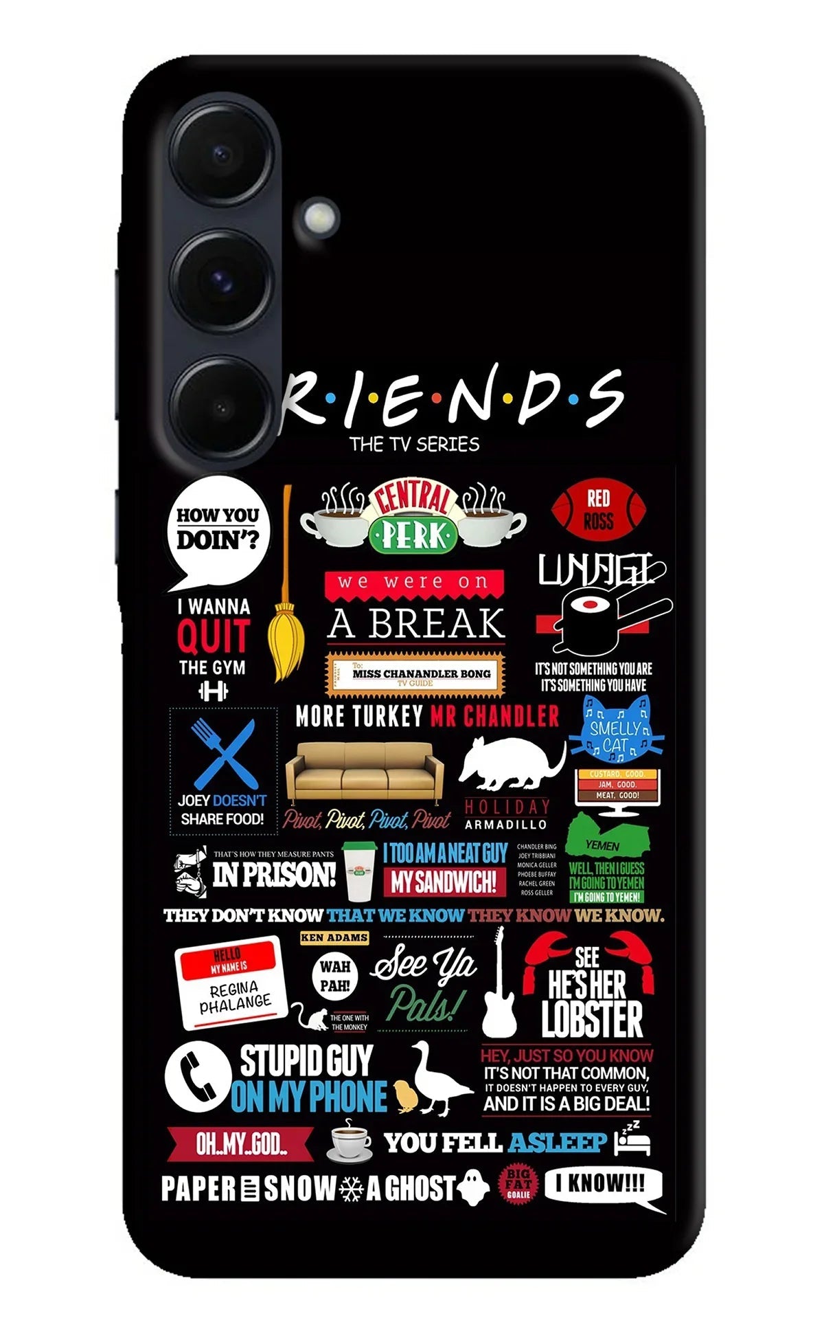 FRIENDS Samsung A35 5G Back Cover