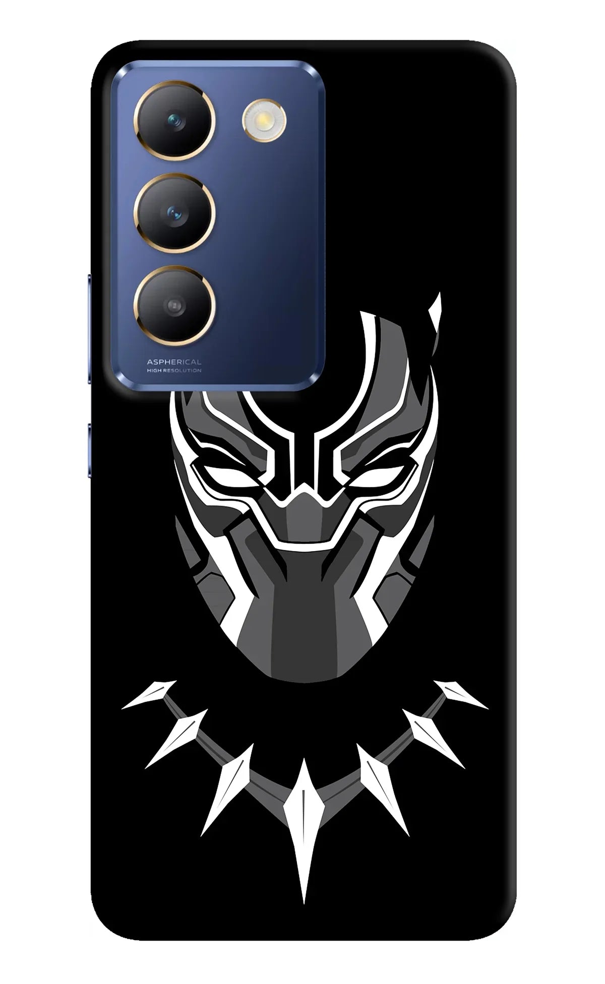Black Panther Vivo Y200E 5G/T3 5G Back Cover