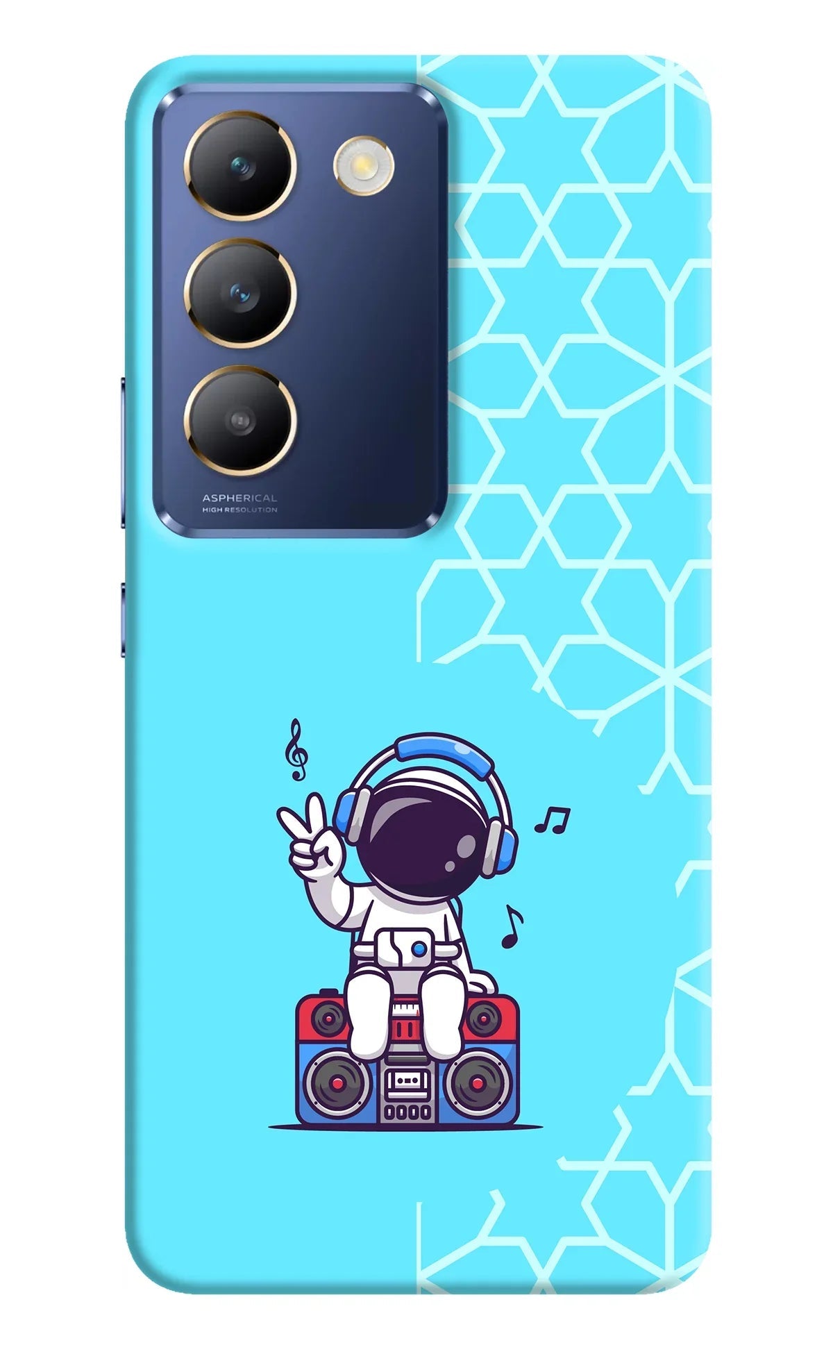 Cute Astronaut Chilling Vivo Y200E 5G/T3 5G Back Cover