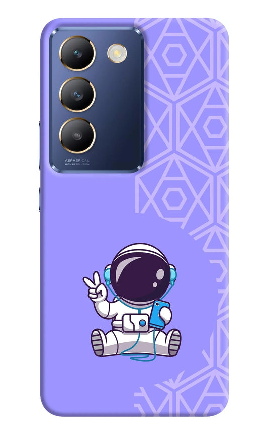 Cute Astronaut Chilling Vivo Y200E 5G/T3 5G Back Cover