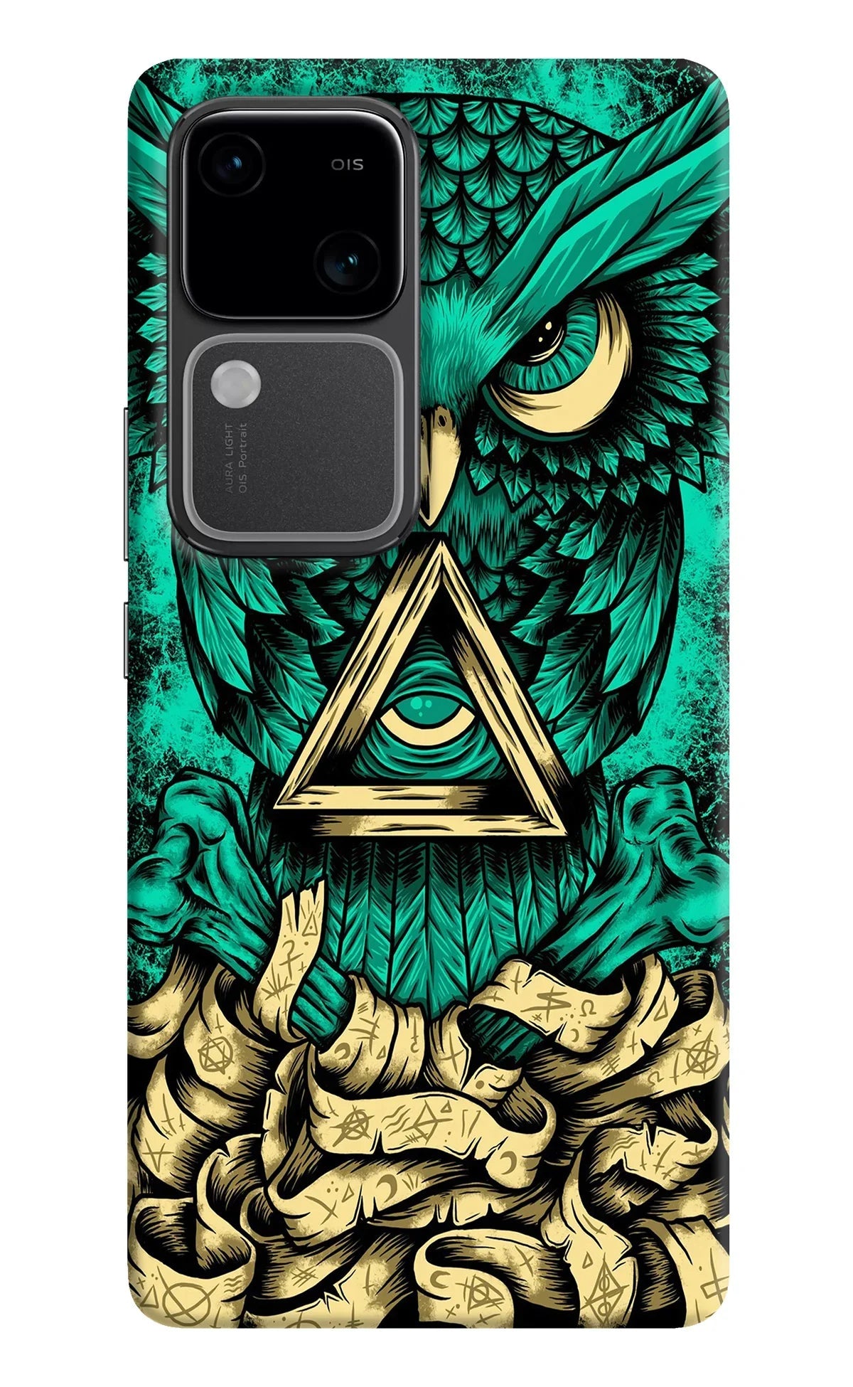 Green Owl Vivo V30 5G Back Cover