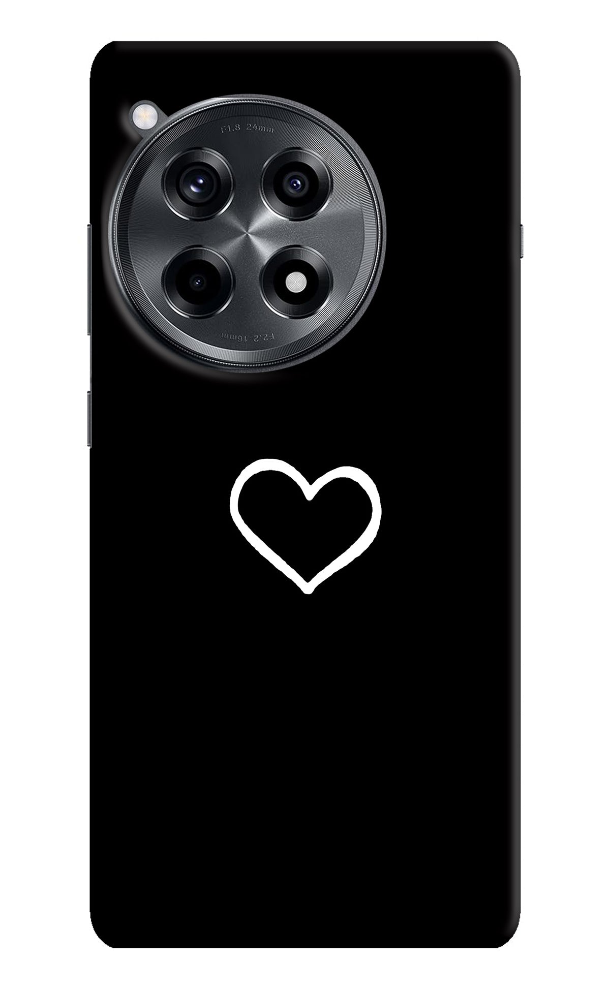 Heart OnePlus 12R Back Cover