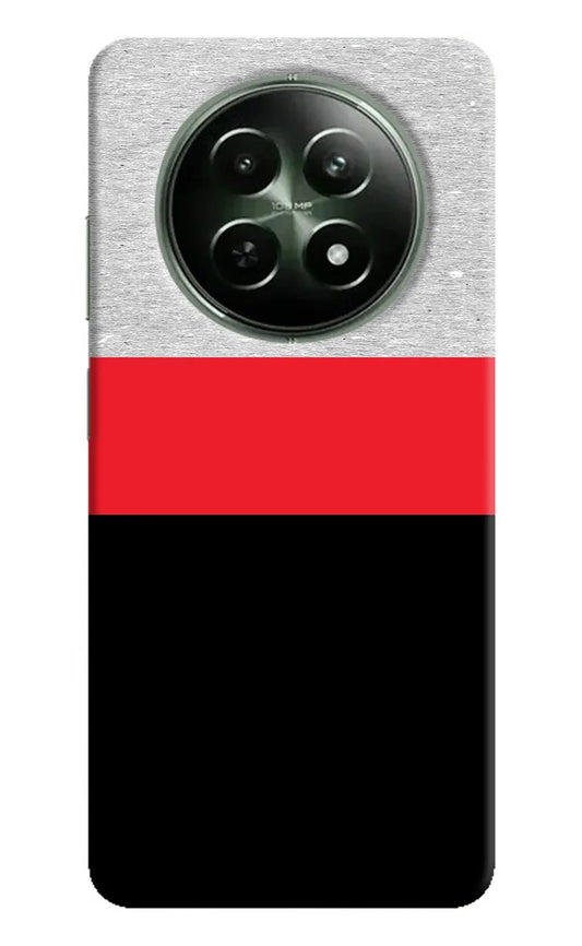 Tri Color Pattern Realme 12 5G Back Cover