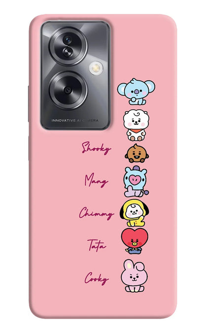 BTS names Oppo A79 5G Back Cover