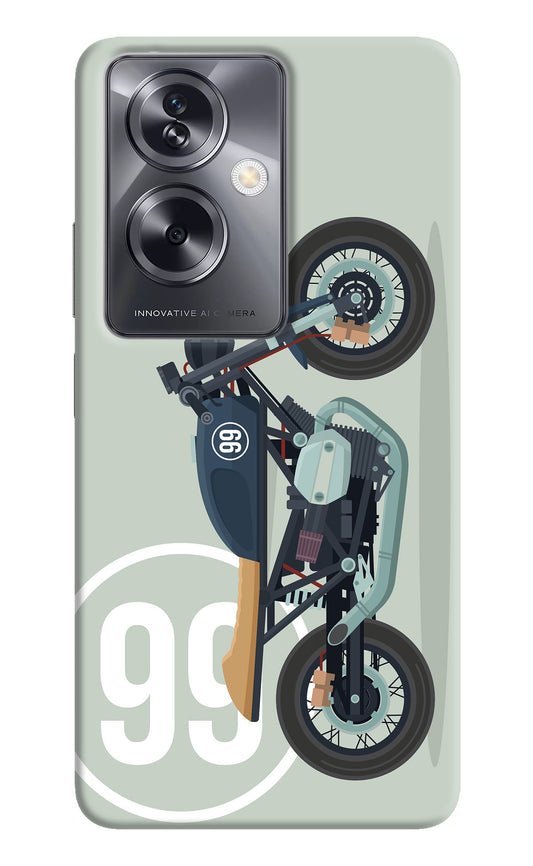 Classic Cafe Racer 99 Oppo A79 5G Back Cover