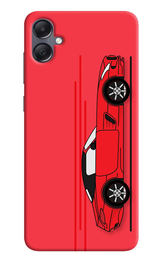 Red Velocity Samsung A05 Back Cover